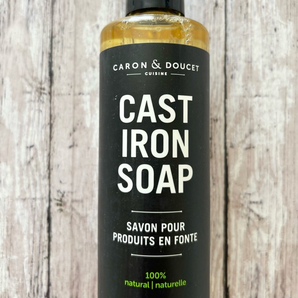 Caron & Doucet Cuisine Cast Iron Soap 100% Natural Paraben Free NEW - Picture 3 of 7